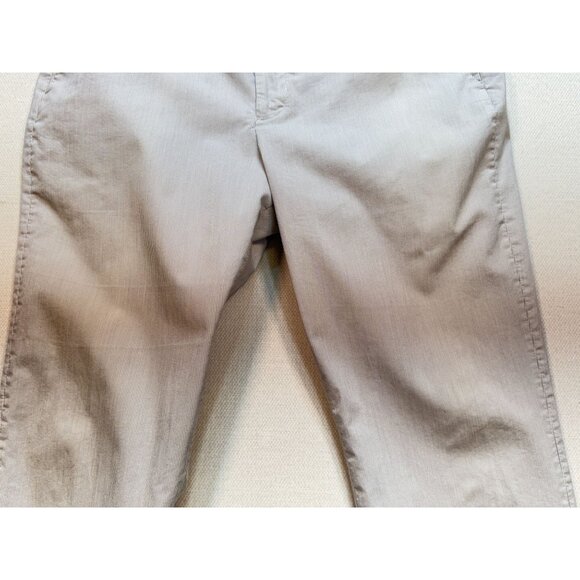 Express Photographer Men's Straight Pants Flat Front Size 34/32 Gray Pinstripe - Picture 7 of 15